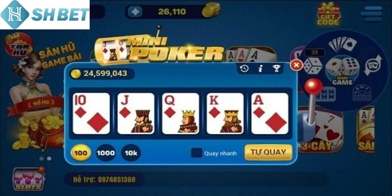 Tận dụng tối đa chiến thuật chơi mini poker hiệu quả nhất hôm nay