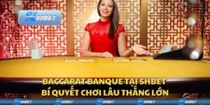 Baccarat Banque tại Shbet - Bí quyết chơi lâu thắng lớn