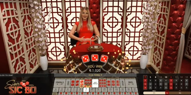 Chiến thuật chơi Super Sic Bo hiệu quả