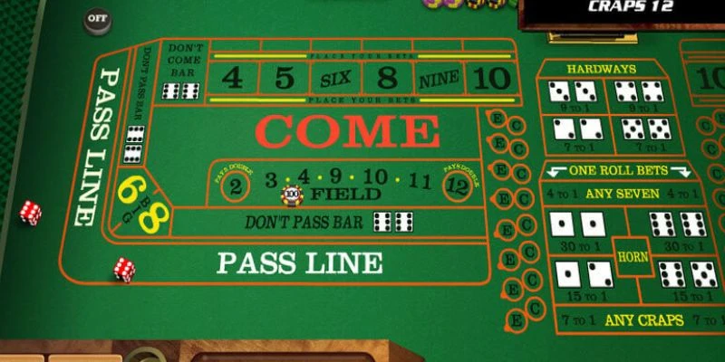 Tìm hiểu luật chơi của Craps