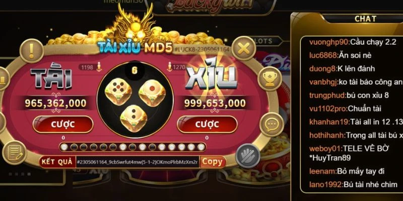 Tìm hiểu thông tin về tài xỉu MD5 